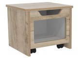 Opbergbank 1 rolbak B42 cm Grey Craft Oak Tangara Groothandel